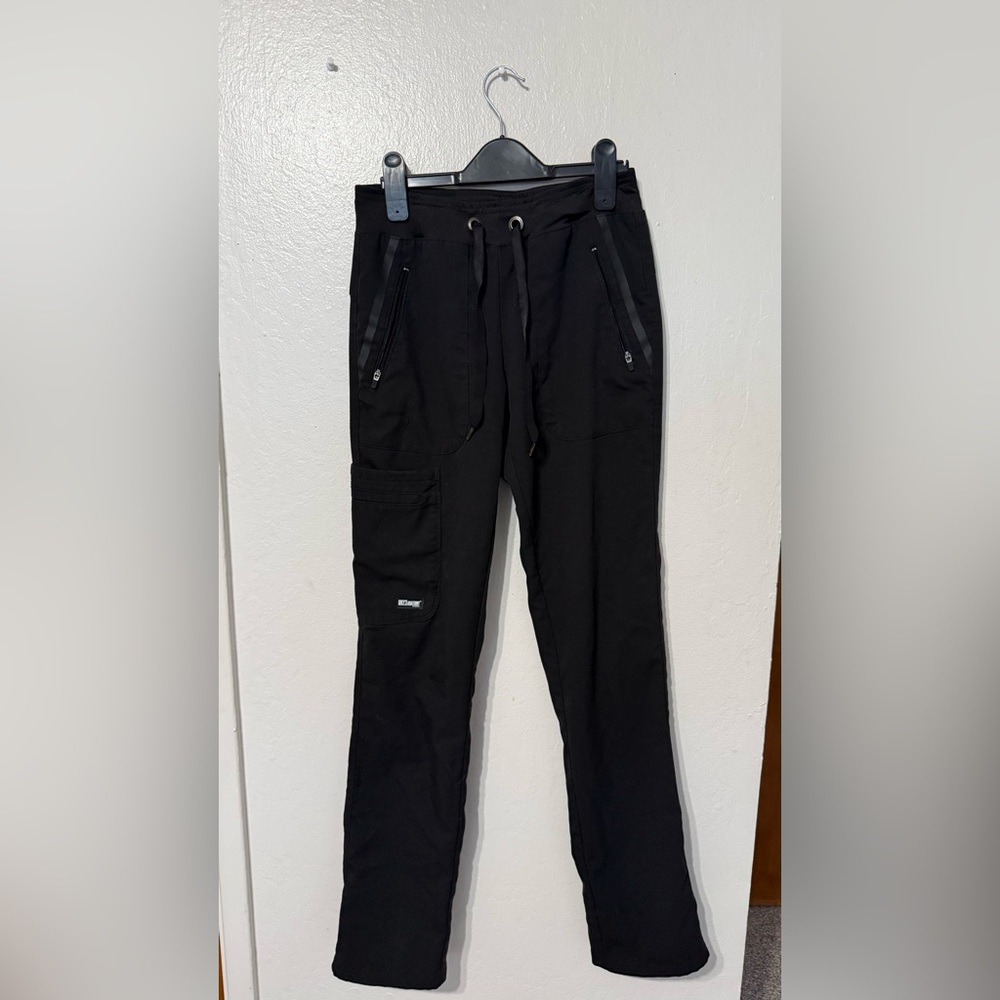 Women’s Black Flare Scrub Pants